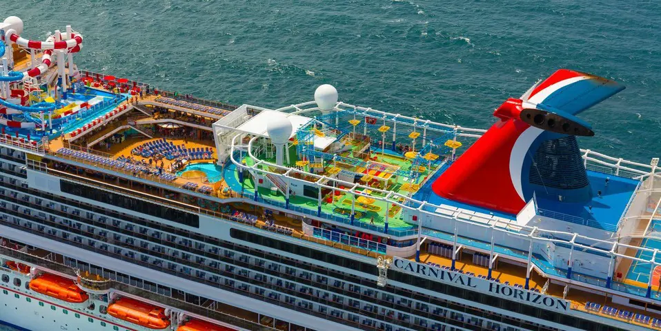 Carnival Horizon can accommodate 5,000 people.