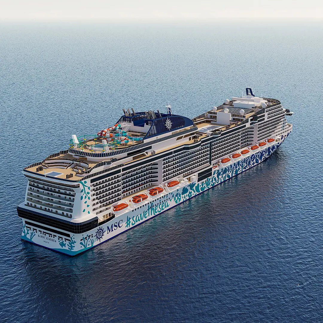 MSC Cruise ships are low-emission and eco friendly.