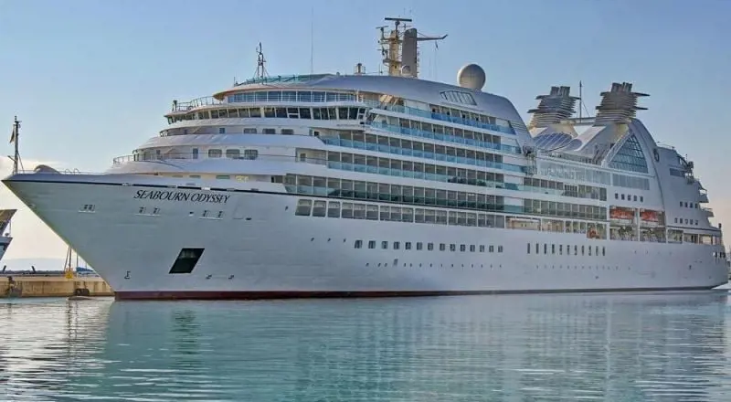 Seabourn Odyssey has 11 decks that can accommodate 450 passengers 