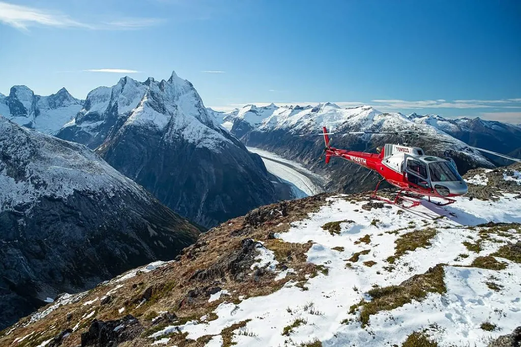 Helicopter tours over Juneau city and nearest glacier are a once in a life time experience