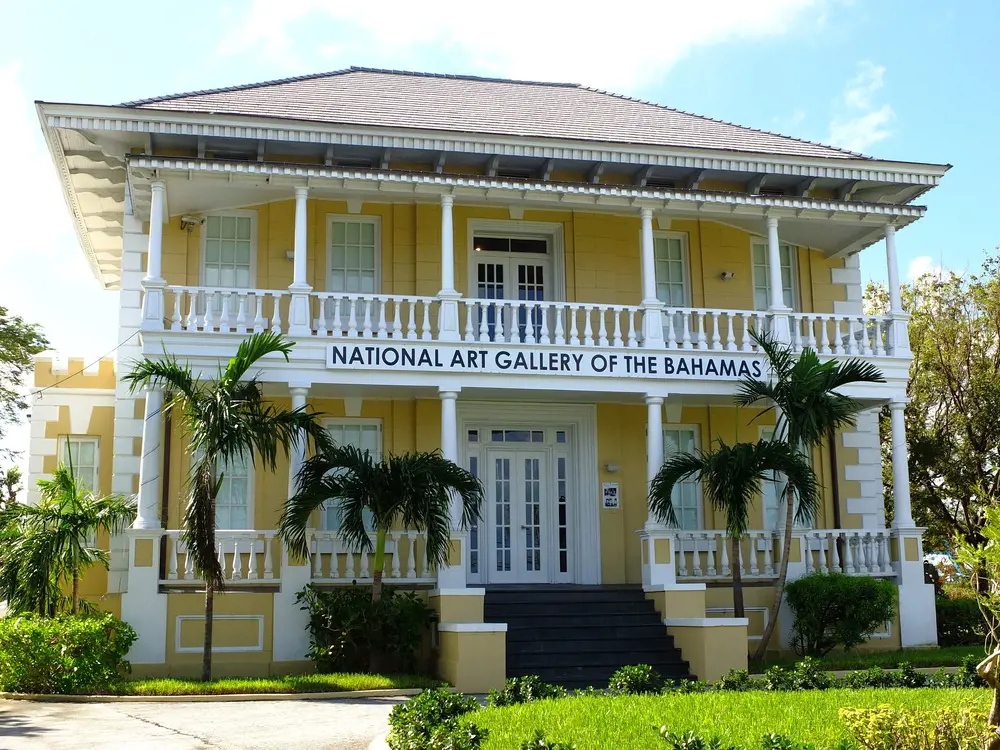National Art Gallery of Bahamas is housed in a colonial-era home from 1860
