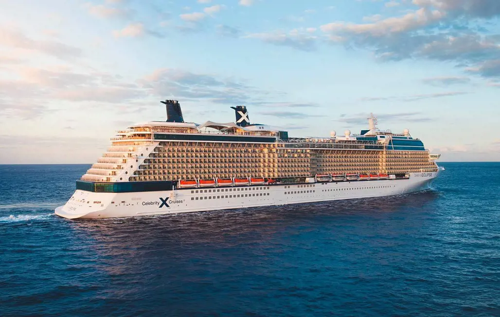 Celebrity Eclipse sailing from the United States Territory.