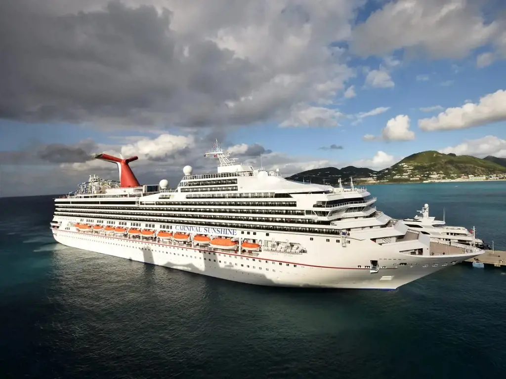 Carnival Sunshine was caught up in a terrifying storm in June 2023