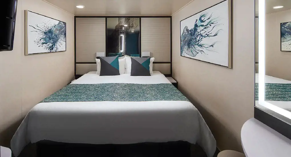 The stateroom may be in any deck designated especially for you.