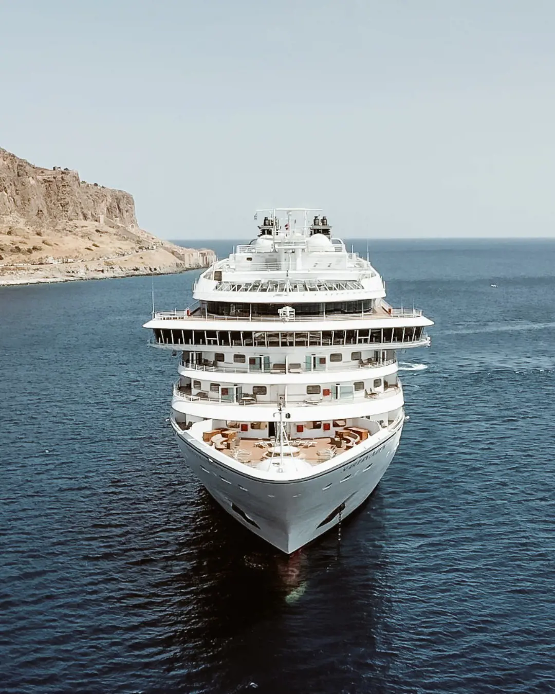 Seabourn Ovation was launched in 2017.