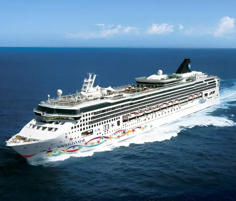 Norwegian Star can shuttle 2,348-passenger in its 1174 cabins