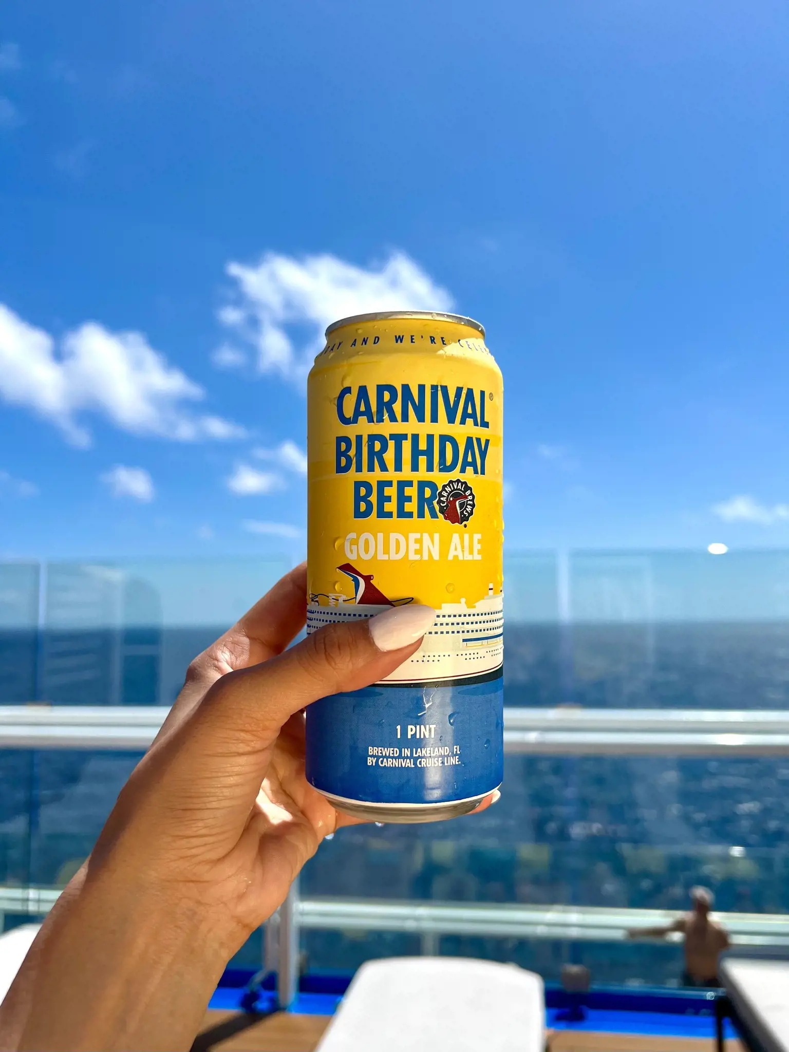 To mark 50th birthday, Carnival Cruise started doing their own brew.