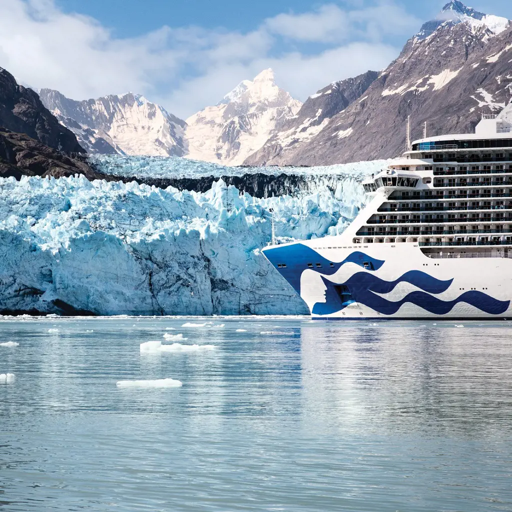 Princess Cruises has seven ships serving in Alaska.