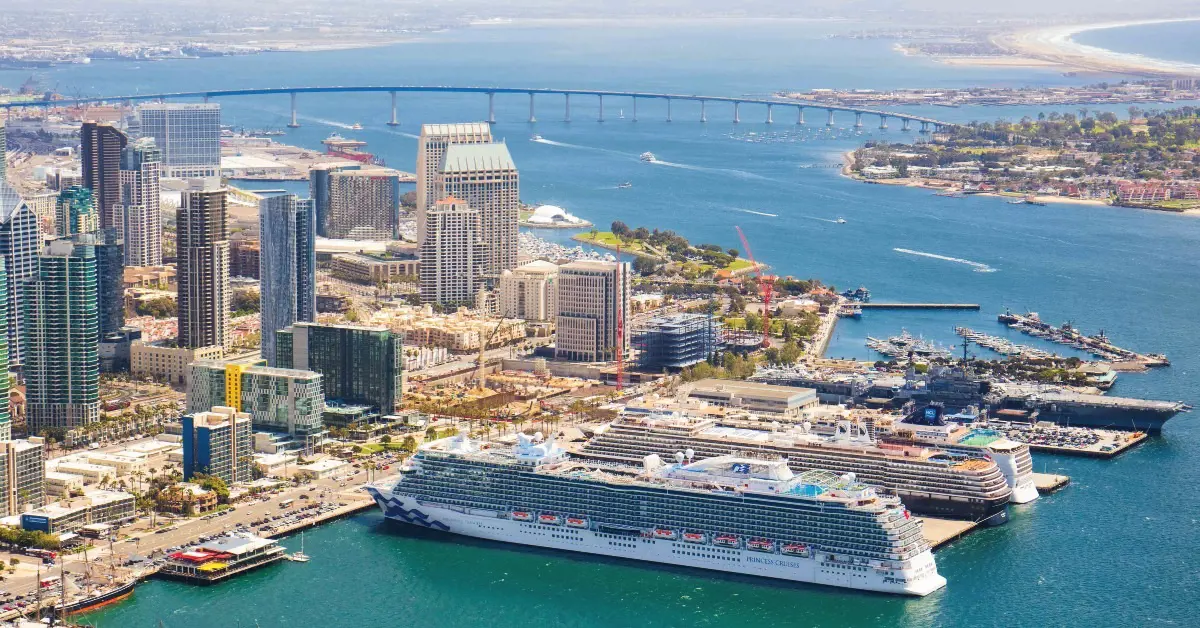 San Diego is home port to major cruise lines: Holland America, Disney Cruise Lines and more