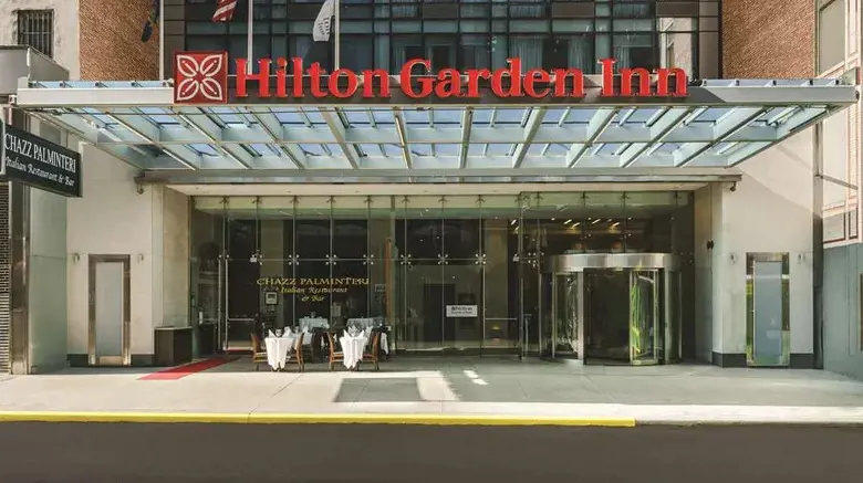 Hilton Garden Inn Times Square North is in ten minutes walking distance from Rockefeller Center