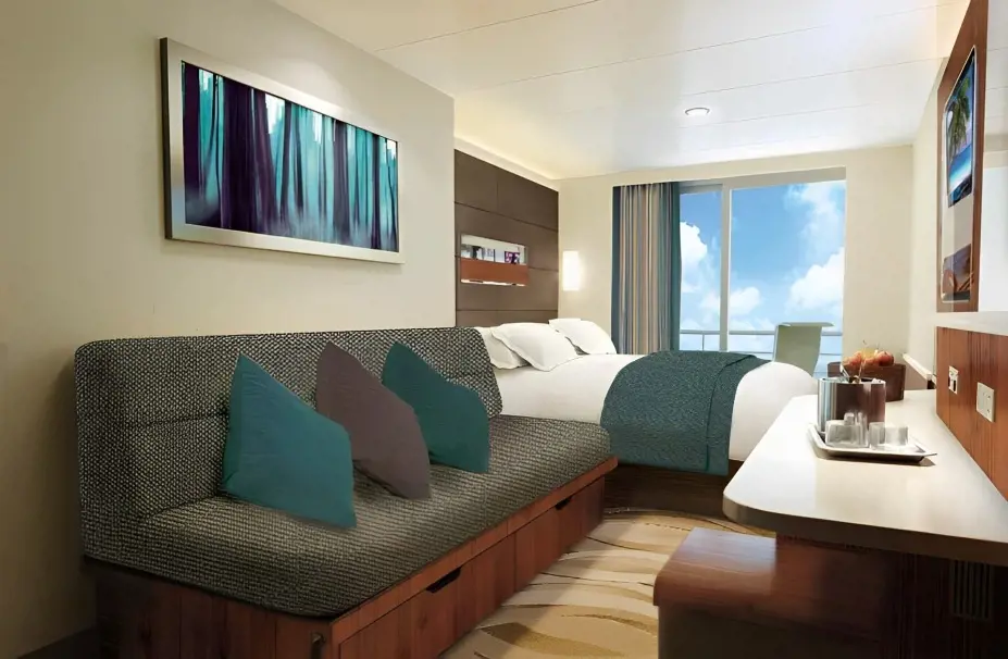 A view of Balcony Stateroom.