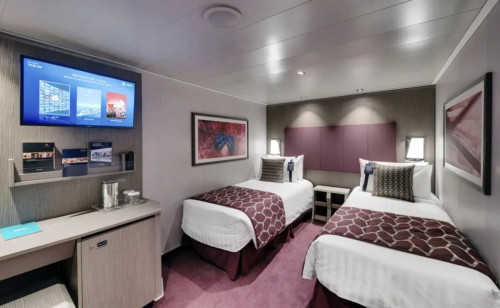 These inside cabins can accommodate up to 10 people.